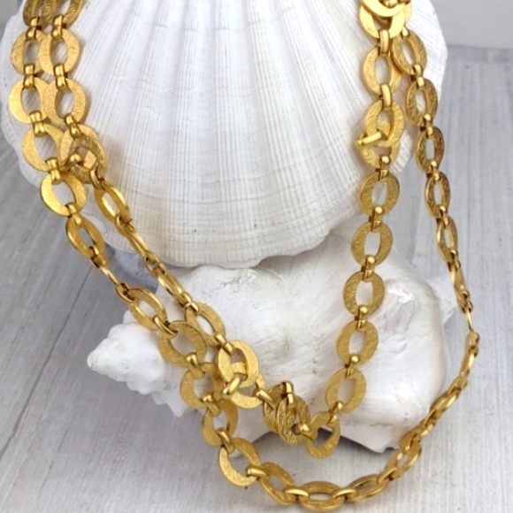 Cleopatra Pirate Treasure Vibe It's-That-Gorgeous 2 Layer Choker Necklace - Picture 2 of 11